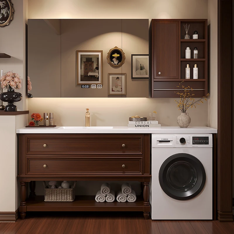 Home Bathroom Vanity Combo - /خزانة حمام بار بلاستيكية صغيرة فاخرة