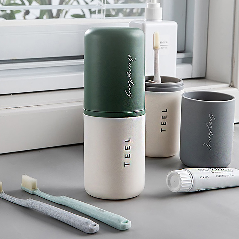 Home Edit Bathroom Storage - حامل فرشاة أسنان محمول ، ملحقات