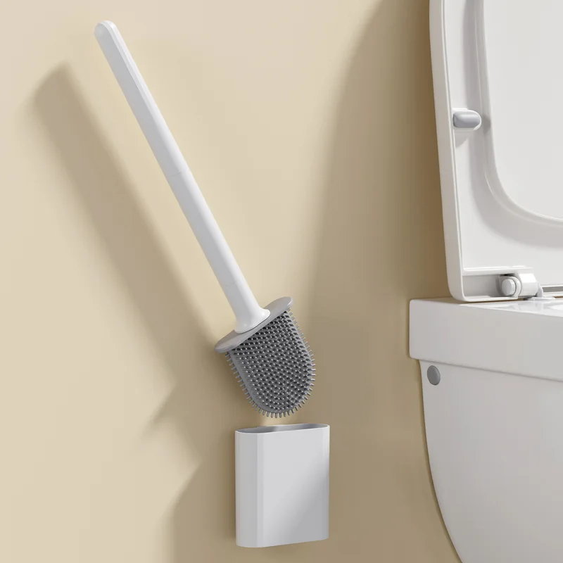 Plunger Toilet - فرشاة مرحاض ناعمة مقاومة للماء، تصميم