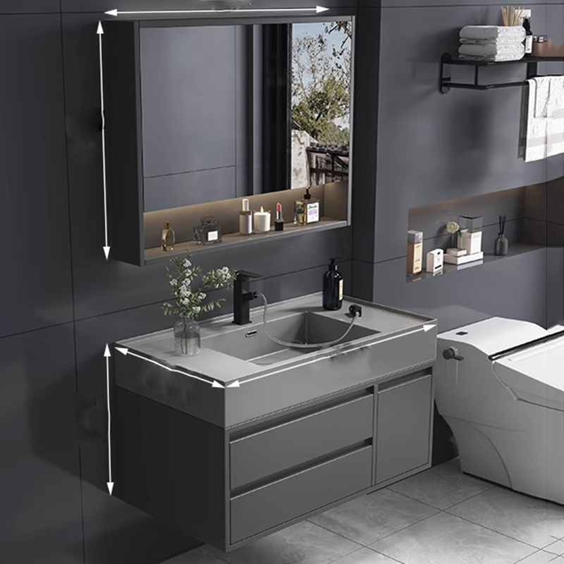 الفاخرة العناية بالبشرة خزانة  - مراجعة Home Bathroom Vanity Combo وسعره