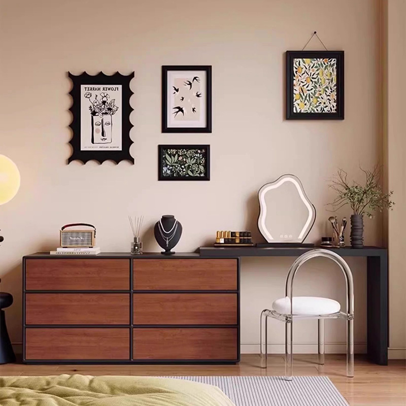 طاولة تزيين سوداء كبيرة، أثاث  - مراجعة Home Essentials Bathroom Storage وسعره
