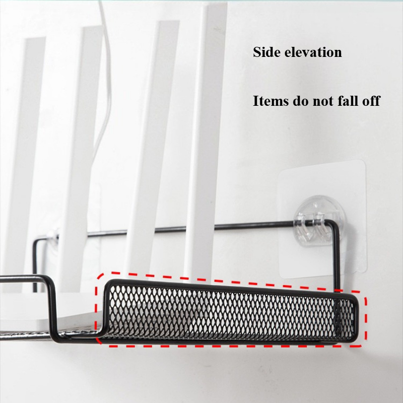 رف تخزين معدني شبكي لجهاز الرا - مراجعة Home Edit Bathroom Storage وسعره