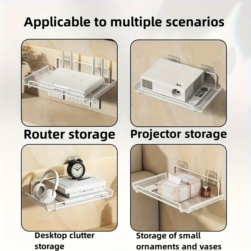 رف تخزين معدني شبكي لجهاز الرا - مراجعة Home Edit Bathroom Storage وسعره