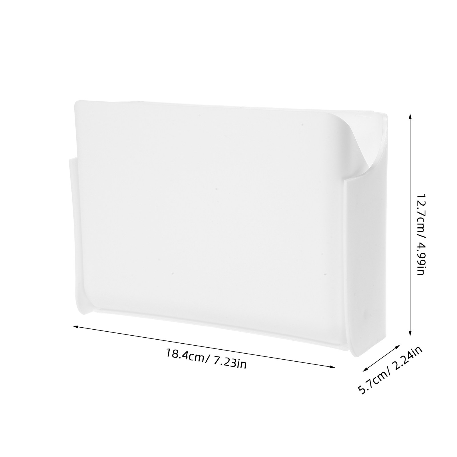 صندوق تخزين قابل للطي يُثبت عل - مراجعة Home Essentials Bathroom Storage وسعره