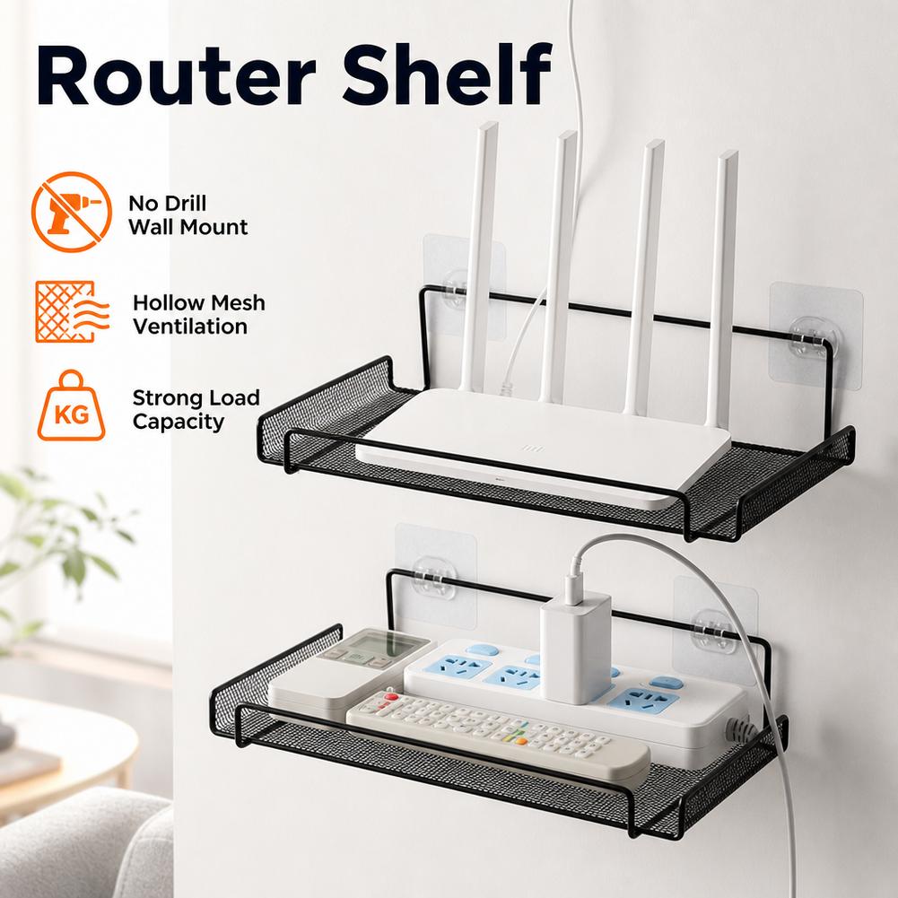 رف جداري من الفولاذ المقاوم لل - مراجعة Home Bathroom Organizer وسعره