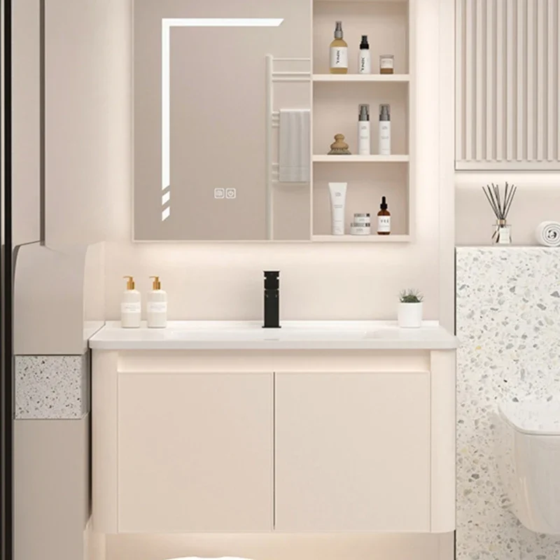 اكسسوارات خزانة الغرور خزائن ا - مراجعة Home Bathroom Vanity Combo وسعره